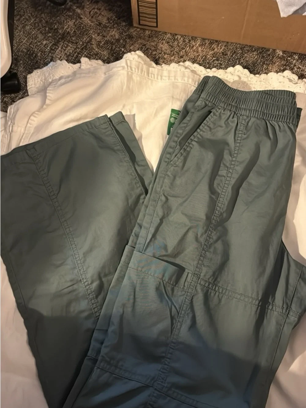 GAP Kids Elastic-Waist JoggersXxxl 18-20 in Sage Green#174